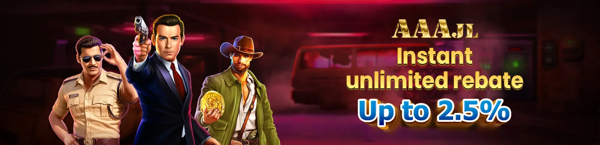 Crazywin Live Casino Main Banner with Dealer and Games